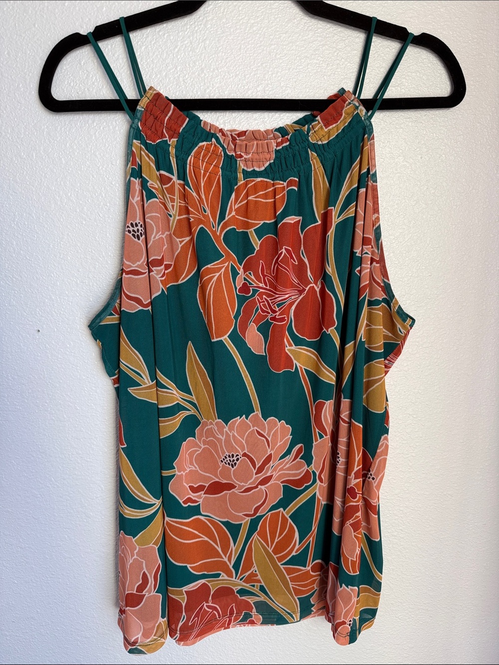 Les Serein Lightweight Lined Tropical Tank XXL NWOT